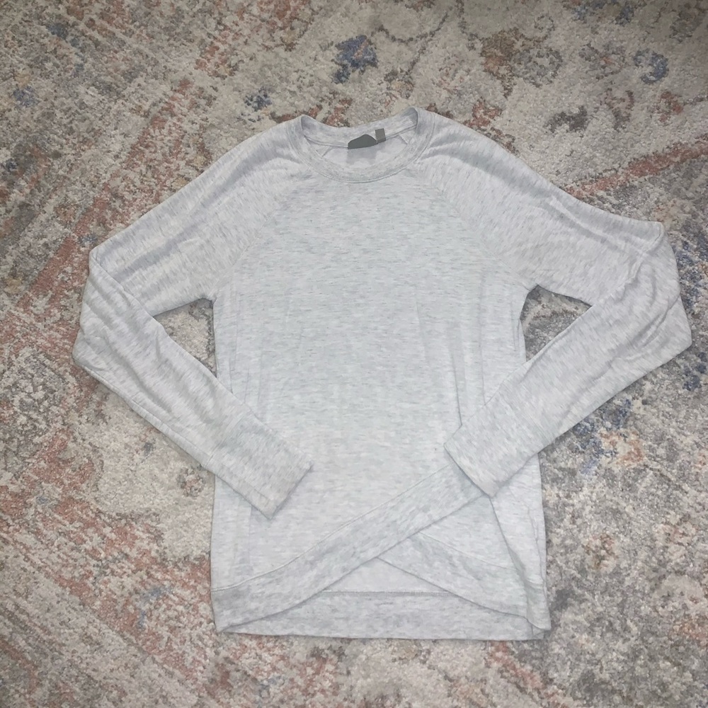 Athleta Lightweight Pullover Cross Cross Sweater - image 4